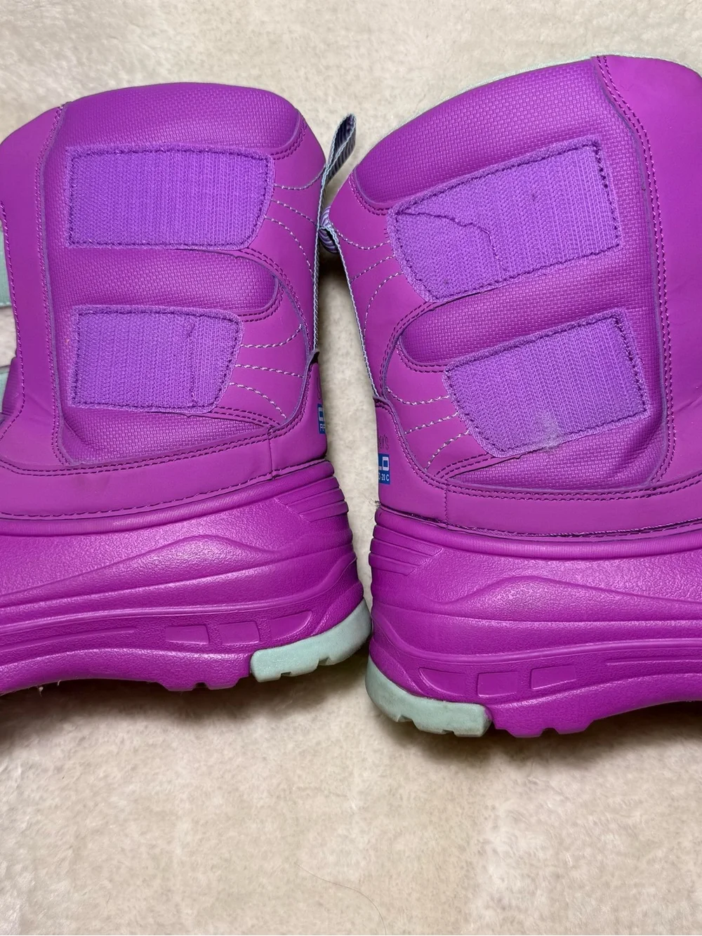 Skechers Girl Snow Slopes-Rainier Days waterproof snow boots purple size 3